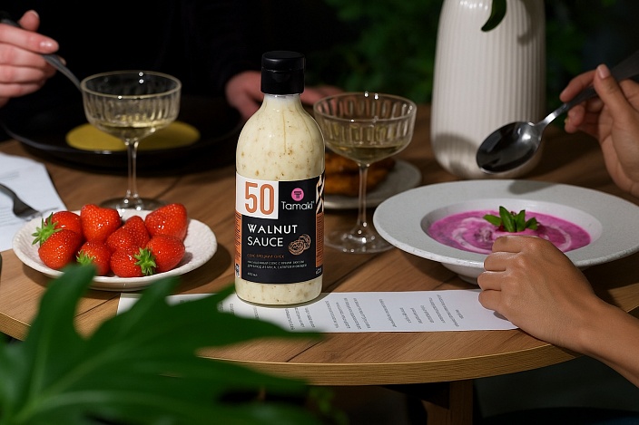 Соус Грецкий орех Tamaki — ореховая роскошь в каждой ложке